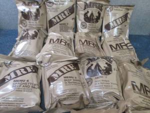 Sealed Case of 12 MREs Meal Ready ...