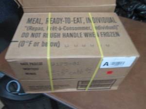Sealed Case of 12 MREs Meal Ready ...