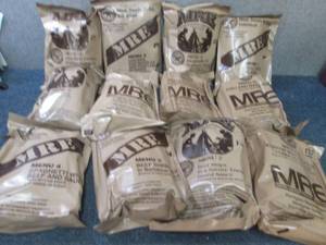 Sealed Case of 12 MREs Meal Ready ...