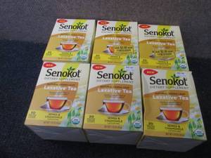 6- 20 ct Senokot Laxative Tea...