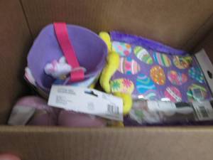 Box of Assorted Easter Items...