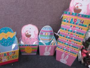 Box of Easter Baskets & Misc Items...