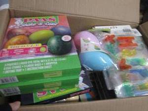 Box of Assorted Easter Items...