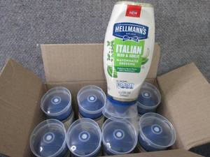 8- 11.5 oz Hellmans Italian Herb &...