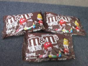 3- 10.53 oz M&Ms Fun Size...