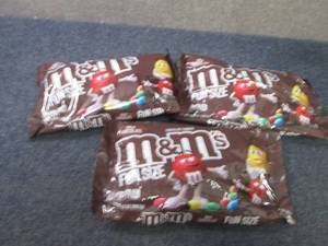 3- 10.53 oz M&Ms Fun Size...