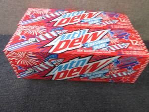 2- 12 pks Mountain Dew Star Spangle...