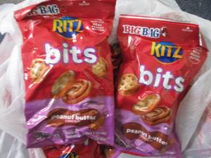 12- 3 oz Ritz Bits Peanut Butter...