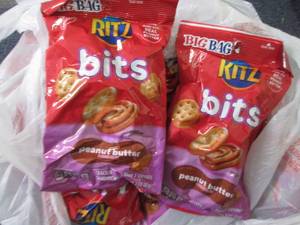 12- 3 oz Ritz Bits Peanut Butter...