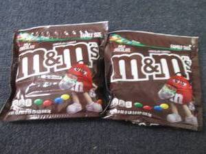 2- 18 oz M&Ms...
