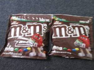 2- 18 oz M&Ms...