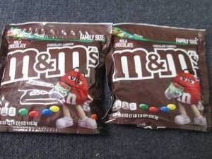 2- 18 oz M&Ms...