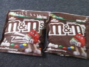 2- 18 oz M&Ms...