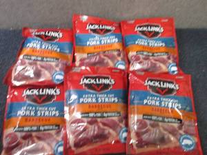 6- 3 oz Jack Links Barbeque Pork St...