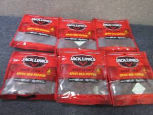 6- 2.85 oz Jack Links Spicy Red Pep...