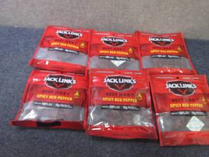 6- 2.85 oz Jack Links Spicy Red Pep...
