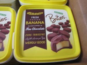 EE 6- 9.5 oz FROZEN Banana Bites...