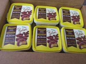 EE 6- 9.5 oz FROZEN Banana Bites...