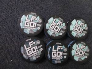 6- 15 ct LFGo Mint Energy Pouches ...