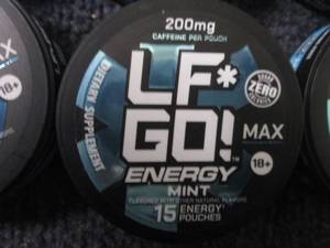 6- 15 ct LFGo Mint Energy Pouches ...