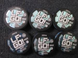 6- 15 ct LFGo Mint Energy Pouches ...