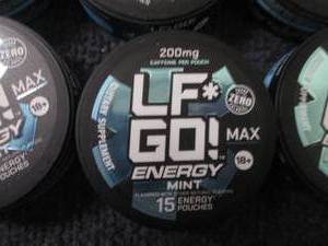 6- 15 ct LFGo Mint Energy Pouches ...