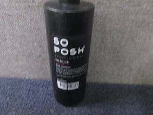 So Posh 1000ml Black Shampoo...