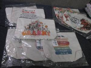 9 Assorted Makeup Bags...