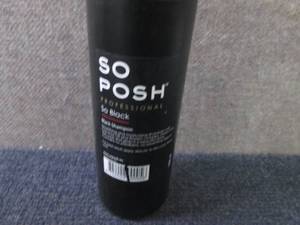 So Posh 1000ml Black Shampoo...