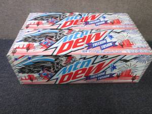 2- 12 pks Mountain Dew Freedom Fusi...