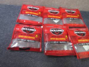 6- 2.85 oz Jack Links Spicy Red Pep...