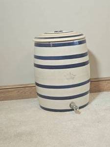 lot 30 image: Ransbottom Crown 4 Gallon Stoneware Water Cooler