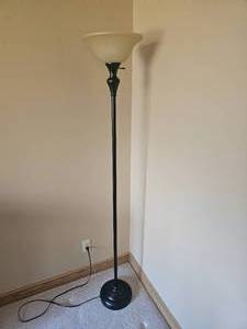 lot 200 image: Modern Contemporary Torchiere Floor Lamp