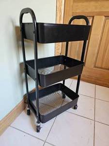 lot 209 image: Modest Utility Shelved Cart