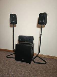 lot 77 image: Infinity Model BU-2 Theater Audio System