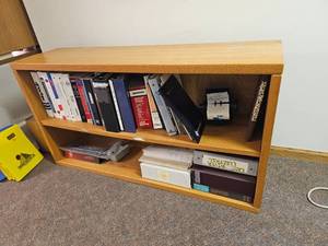 lot 274 image: Rugged Half-Bookcase
