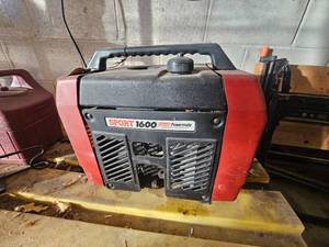 lot 436 image: Coleman Powermate Sport 1600 Portable Generator