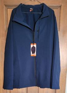 lot 324 image: NWT Mens 32Degree Heat Navy Windbreaker Jacket  XXL