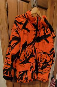 lot 247 image: Browning Blaze Orange Hooded Jacket, A  2XL