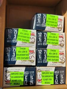 lot 243 image: Federal Gold Medal 12 Gauge Target Loads  7 Boxes