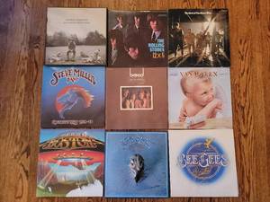 lot 127Q image: Classic Vinyl Record Collection - Q - Classic Rock Essentials - (9)