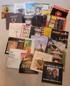 lot 127H image: Classic Vinyl Record Collection - H - Showtunes & Soundtracks- (25)