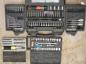 lot 333 image: Handymans Socket & Bit Collection