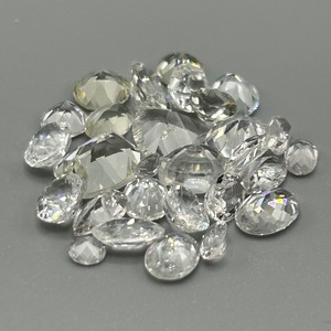20.60 Carat Clear - Faint Color Quartz Mixed Cut - Assorted Lot of Loose Stones