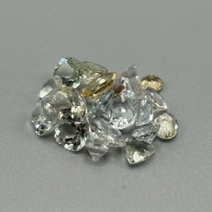 13.30 Carat Clear to Faint Color Quartz Mixed Cut - Assorted Lot of Loose Stones