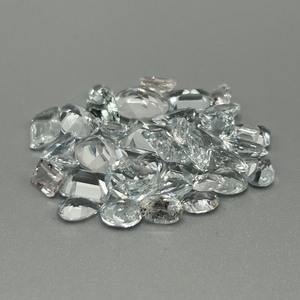 23.50 Carat Quartz & Topaz Mixed Cut - Various Species, Size & Shape Assorted Lot of Loose Stones