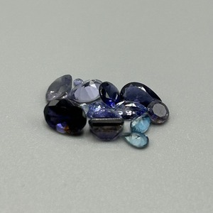 5.50 Carat Iolite & Misc. Gemstones Various Species, Color, Size & Shape Lot of Loose Stones