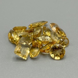 11.50 Carat Citrine Mixed Cut - Assorted Lot of Loose Stones