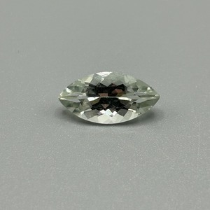 3.55 Carat Light Green Prasiolite Quartz Marquise Faceted Cut