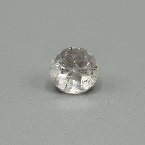 5.50 Carat Colorless Quartz Round Faceted Cut